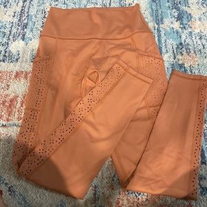 Aerie Leggings With Laser Cut Detail